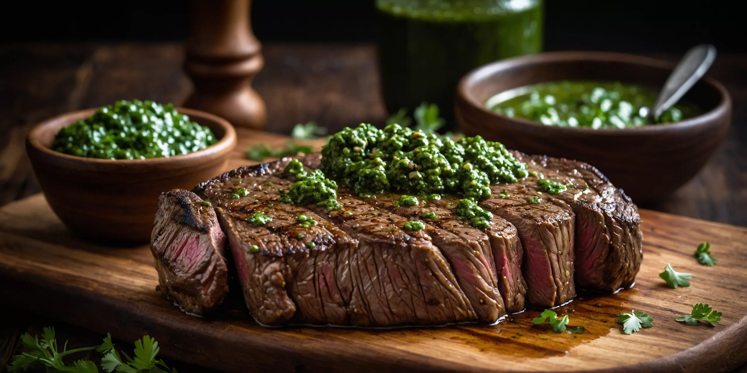 Argentinisches Chimichurri-Steak