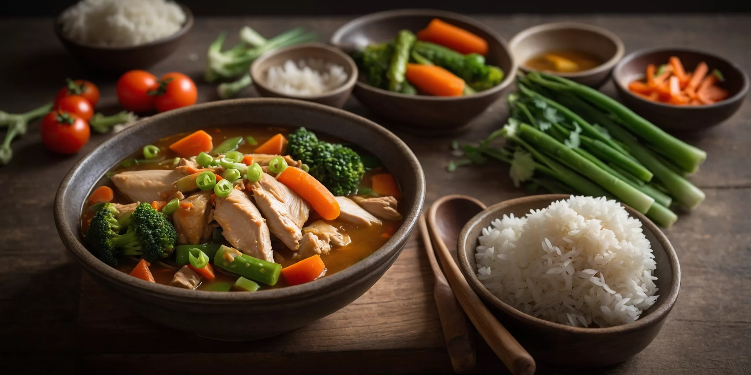 Asiatischer Hähnchen-Gemüse-Eintopf – YummAi