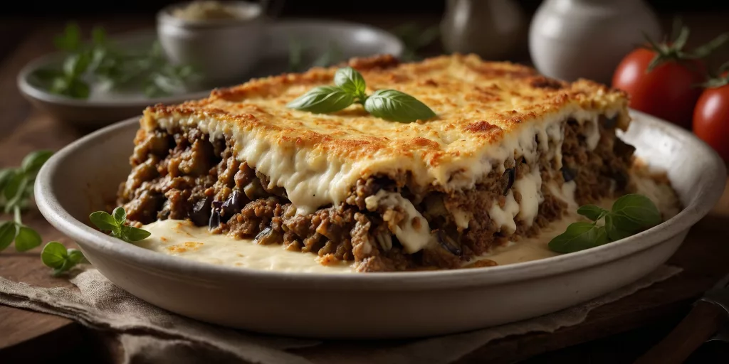 Authentisches Griechisches Moussaka