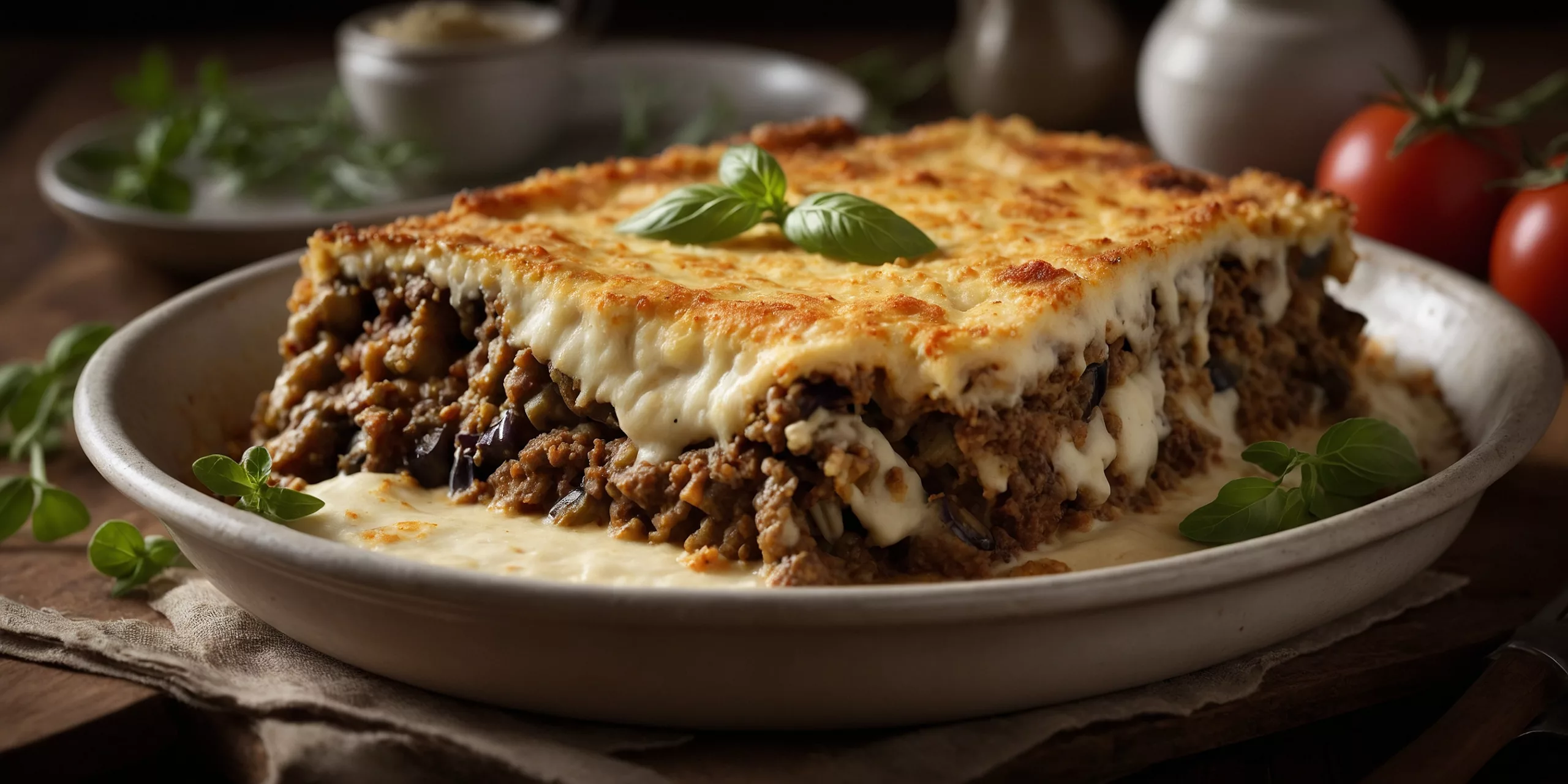 Authentisches Griechisches Moussaka