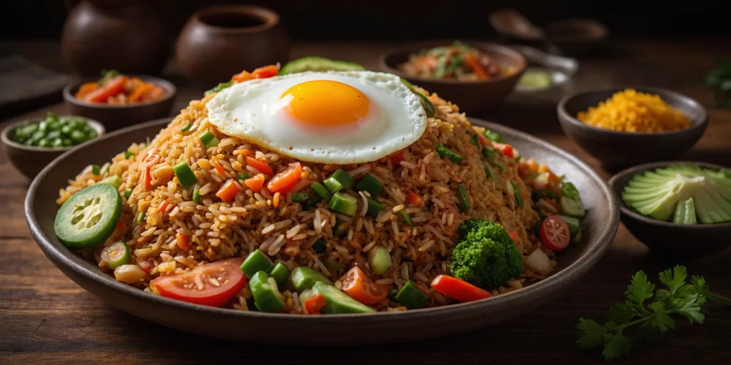 Authentisches Indonesisches Nasi Goreng