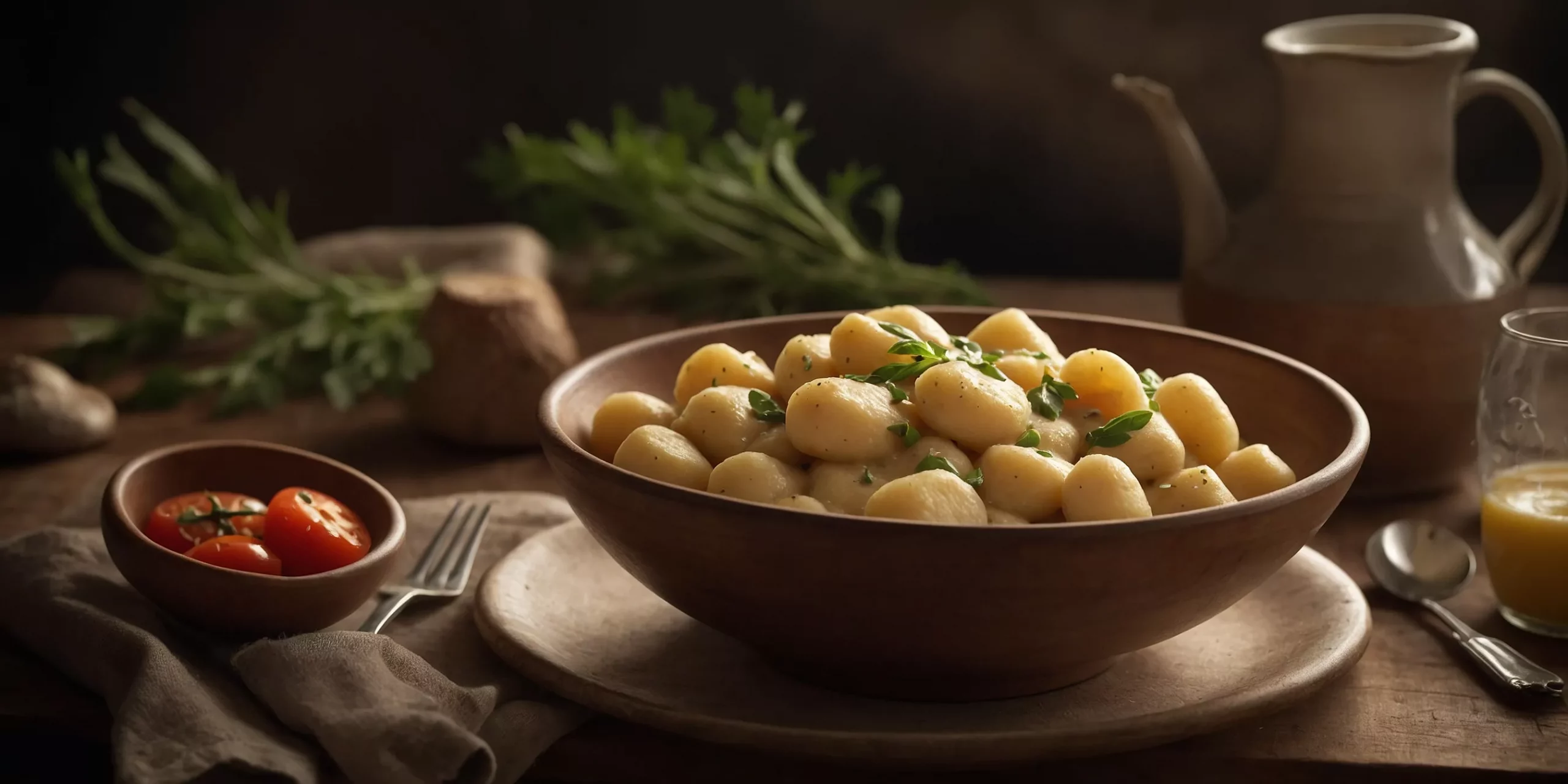 Butterweiche Gnocchi in Sahnesoße