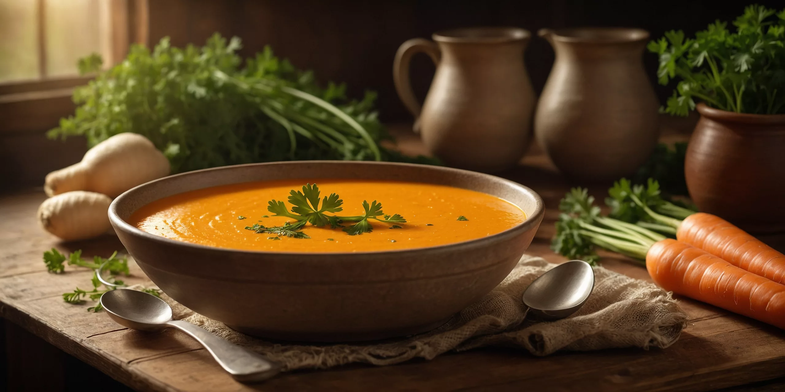 Cremige Möhrensuppe