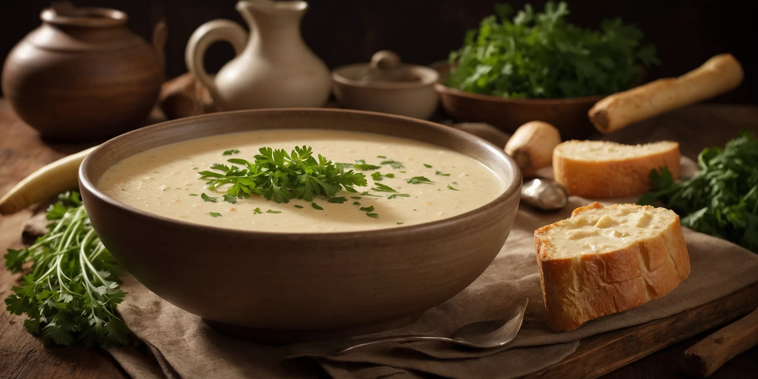 Cremige Pastinakensuppe – YummAi Cremige Pastinakensuppe – YummAi