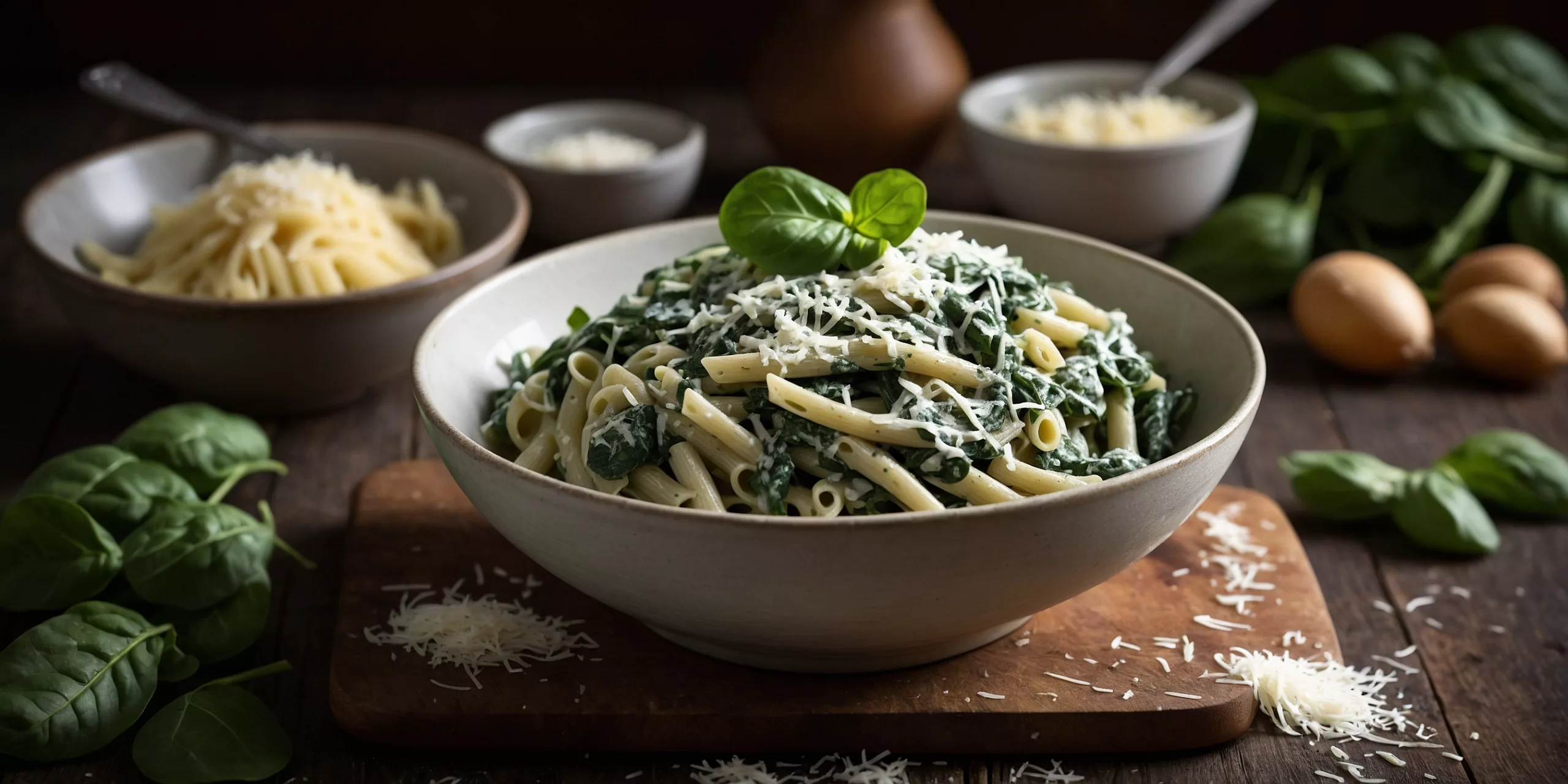 Cremige Spinat Pasta – YummAi