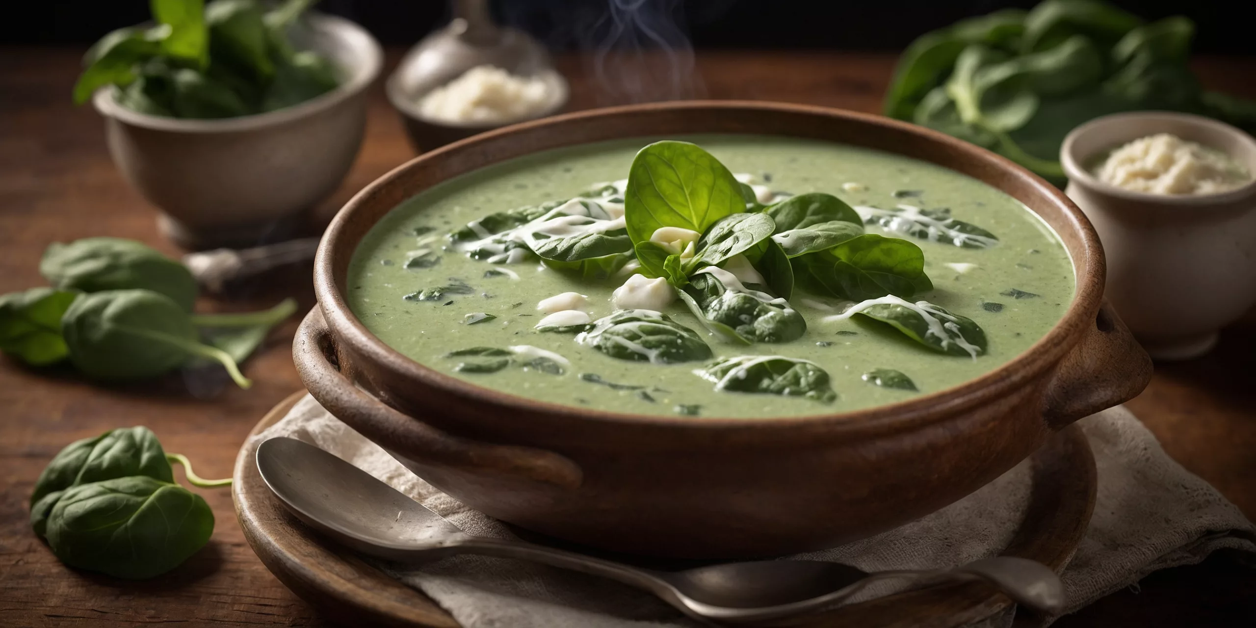 Cremige Spinatsuppe – YummAi