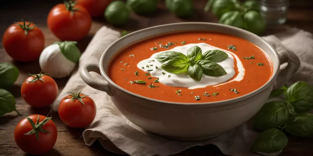Cremige Tomatensuppe