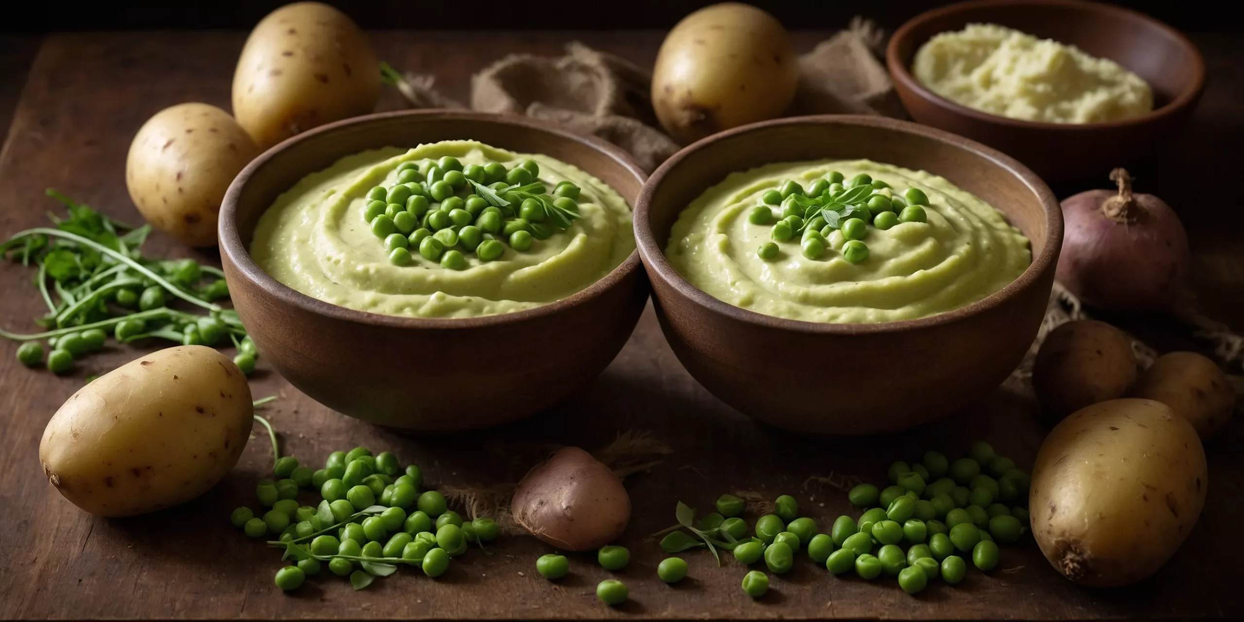 Cremiges Erbsen-Kartoffel-Püree – YummAi Cremiges Erbsen-Kartoffel-Püree – YummAi