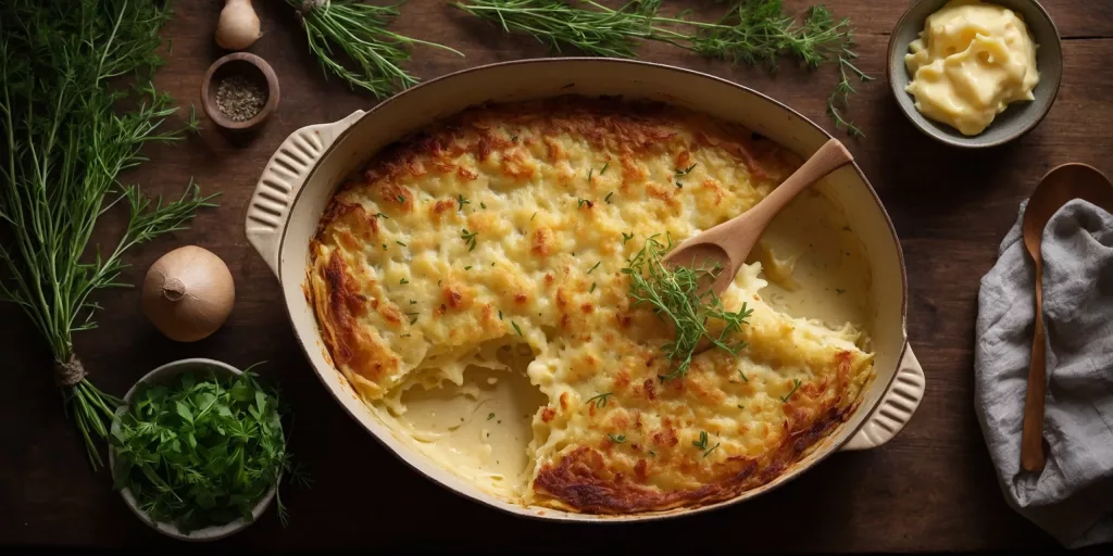 Cremiges Kartoffelgratin