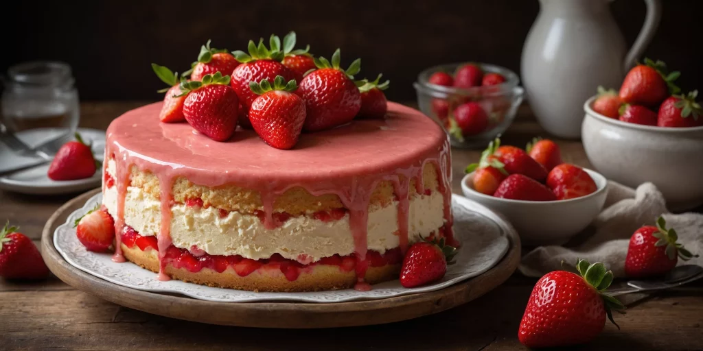 Erdbeer-Mascarpone-Torte