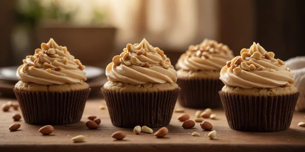 Erdnussbutter-Cupcakes – YummAi