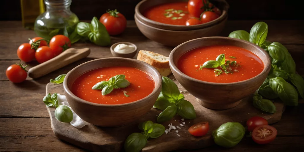 Erfrischender Gazpacho