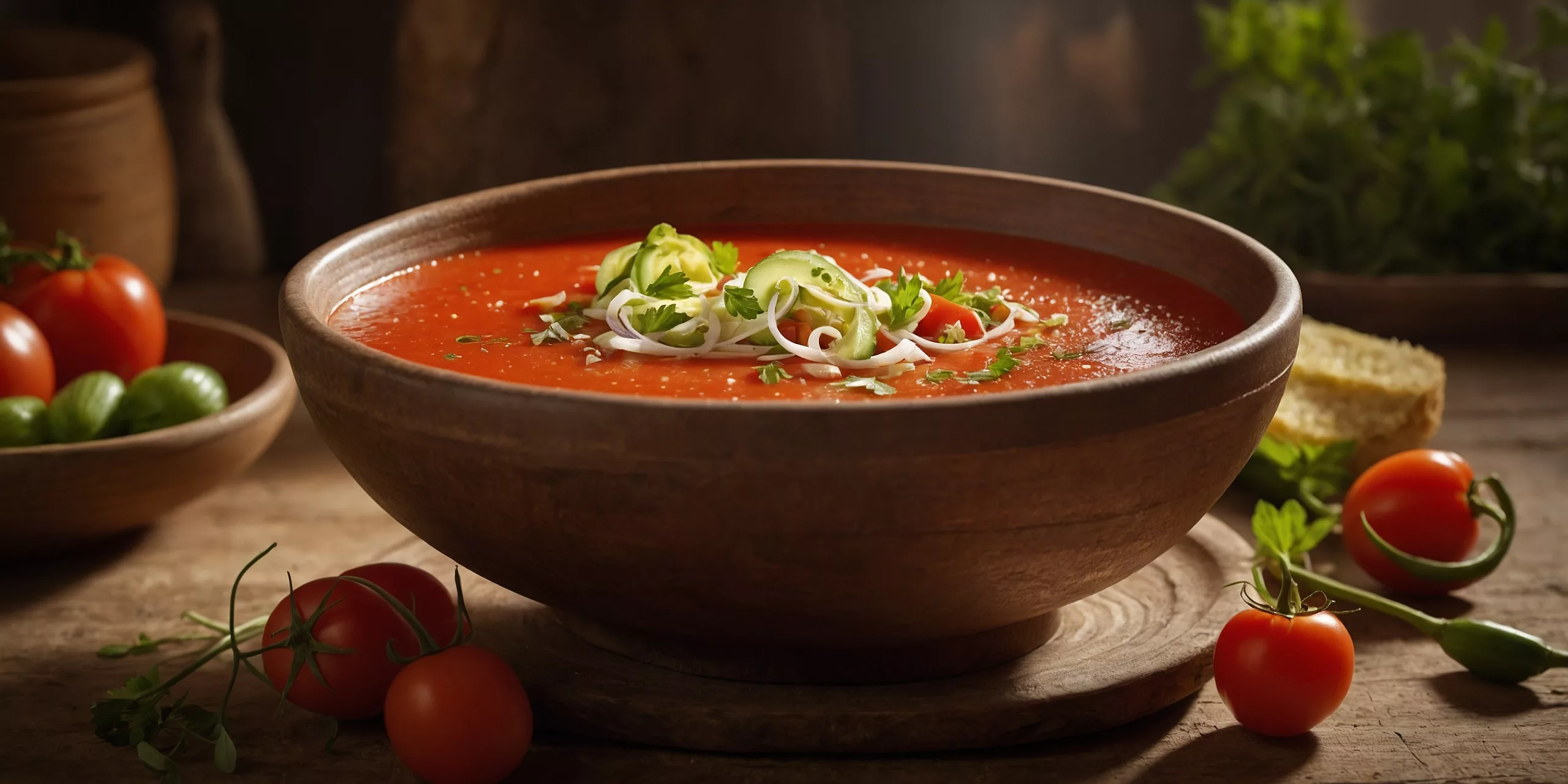 Erfrischendes Spanisches Gazpacho