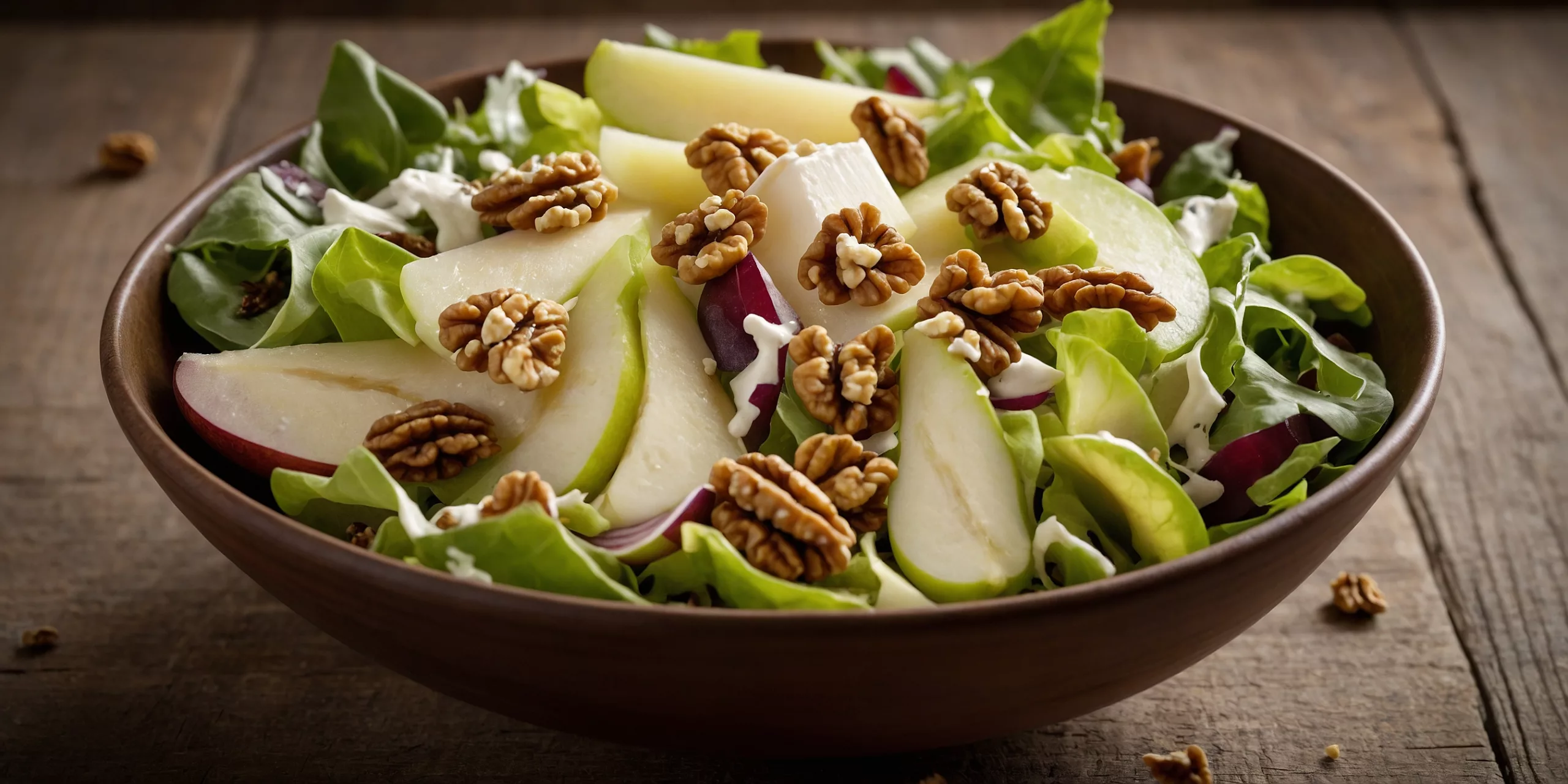 Feiner Birnen-Gorgonzola-Salat mit Walnüssen – YummAi