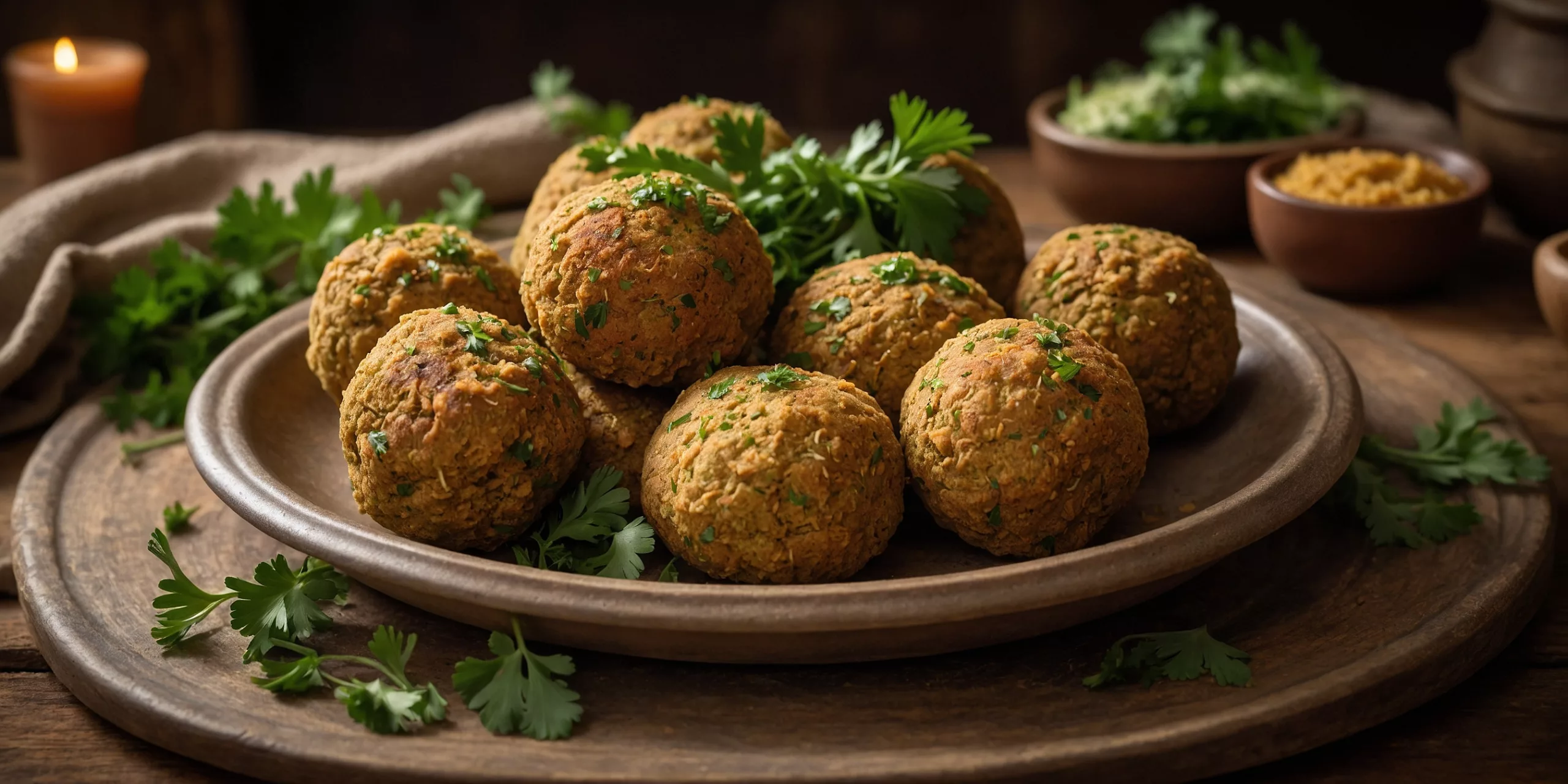 Gebackene Falafel