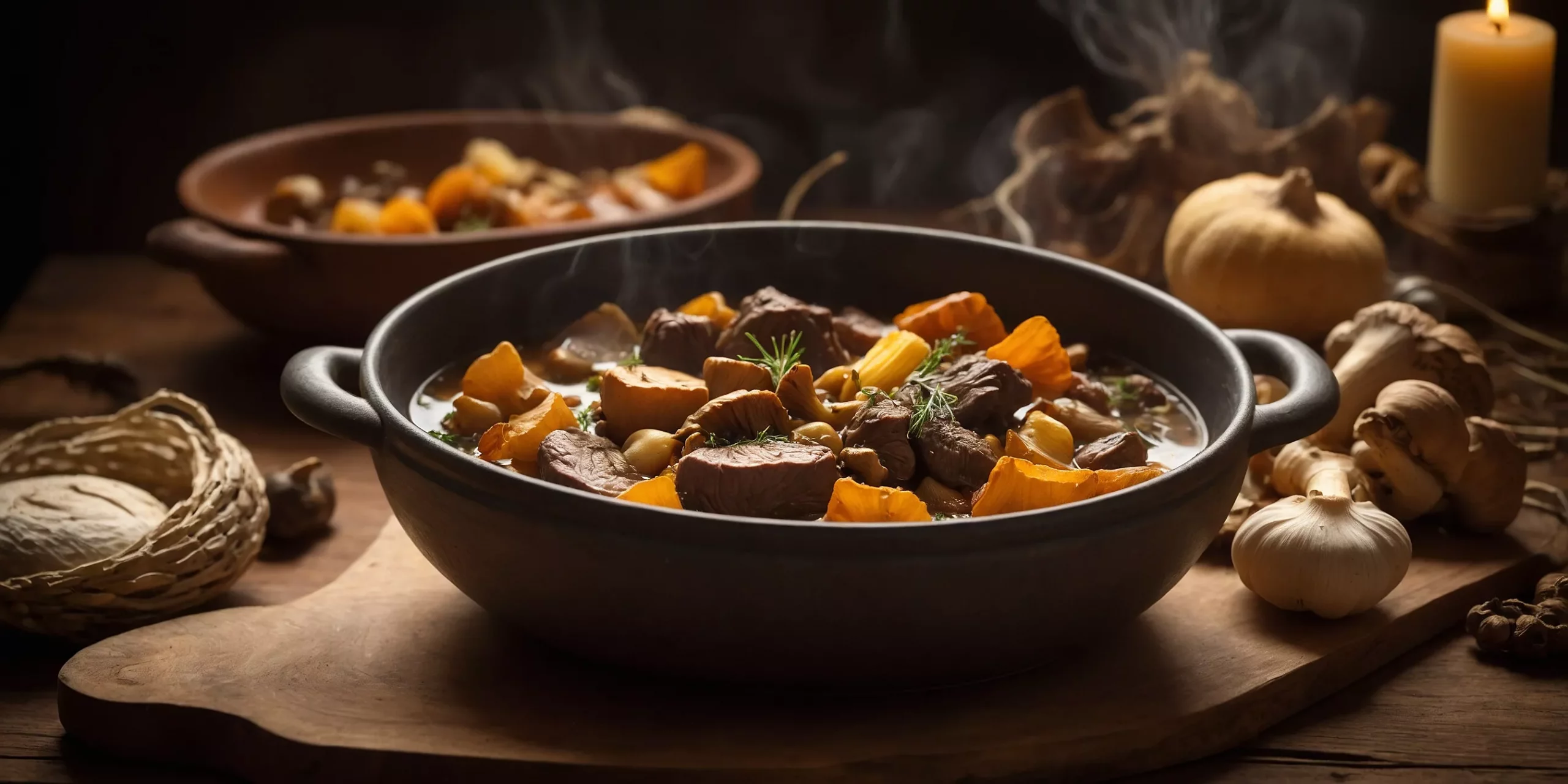 Herbstliches Wildgulasch mit Pfifferlingen – YummAi