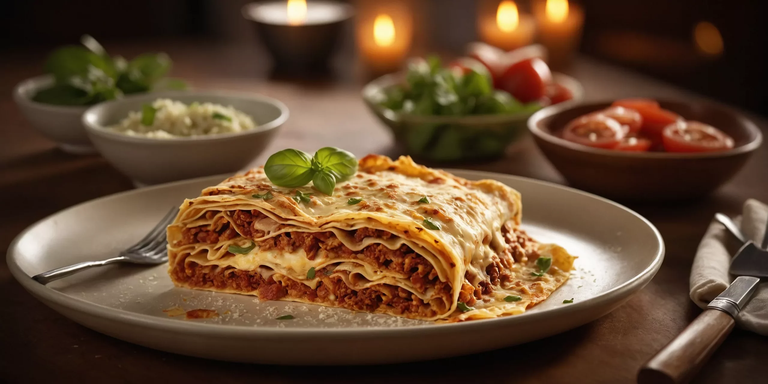 Herzhafte Tortilla-Wrap-Lasagne