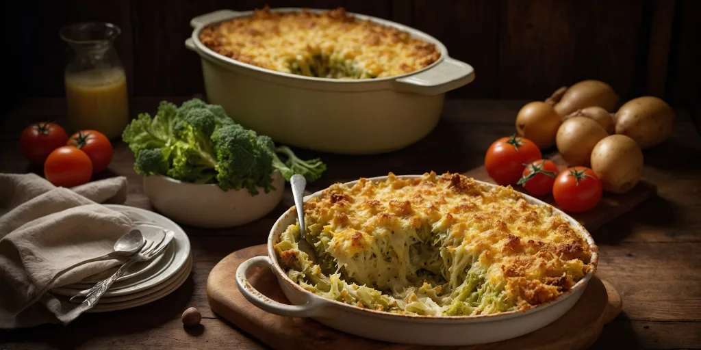 Herzhafter Kartoffel-Wirsing-Auflauf