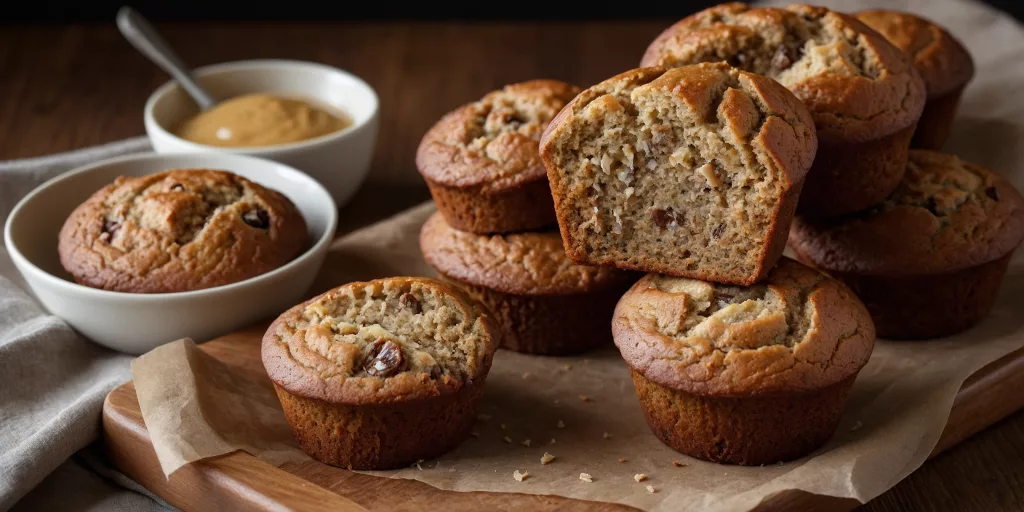 High Protein Bananenbrot-Muffins