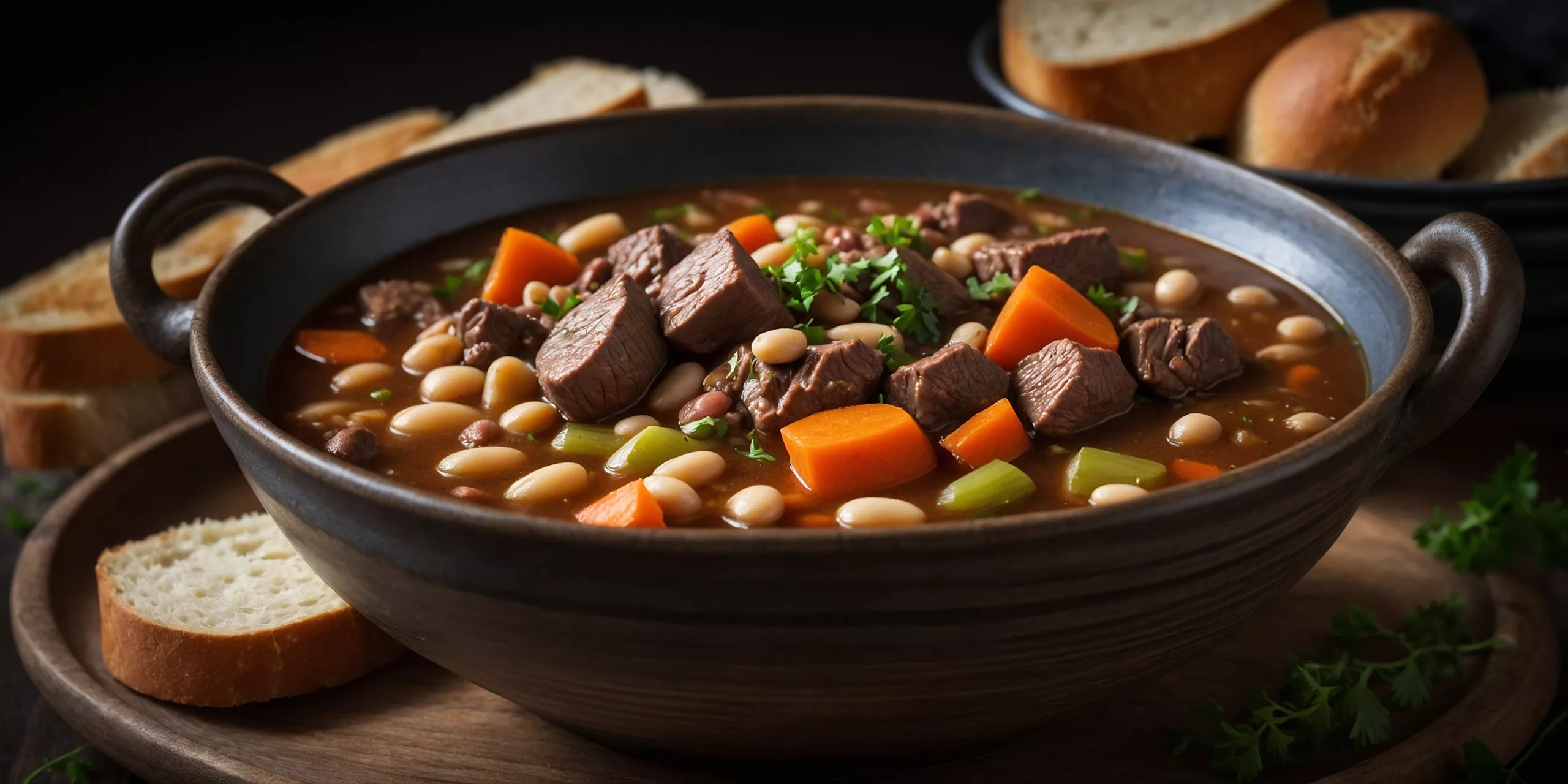 High Protein Bohnen-Eintopf mit Rindfleisch – YummAi