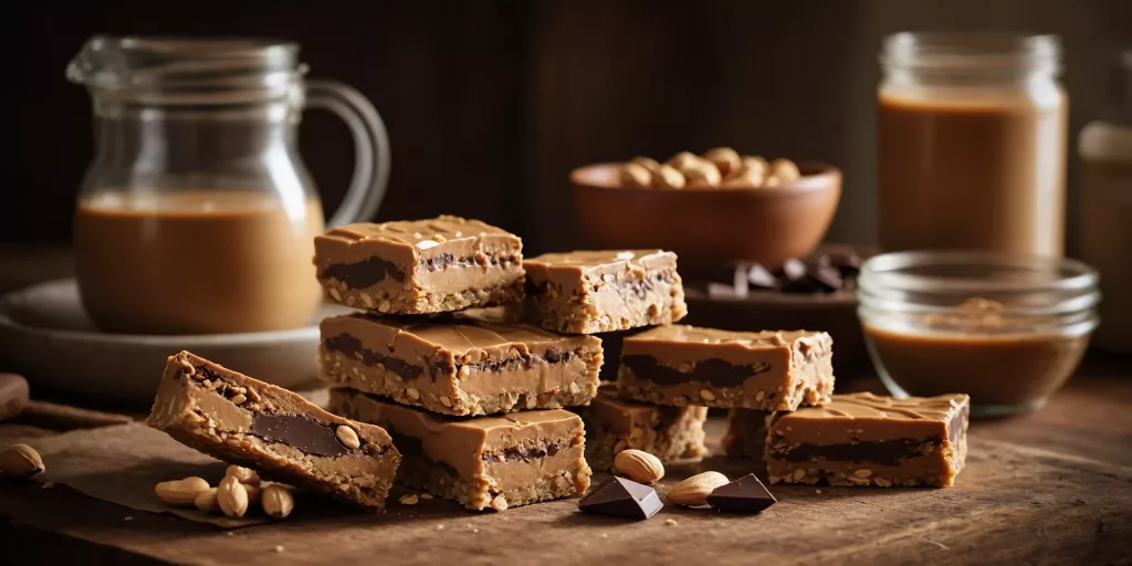 High Protein Erdnussbutter-Riegel