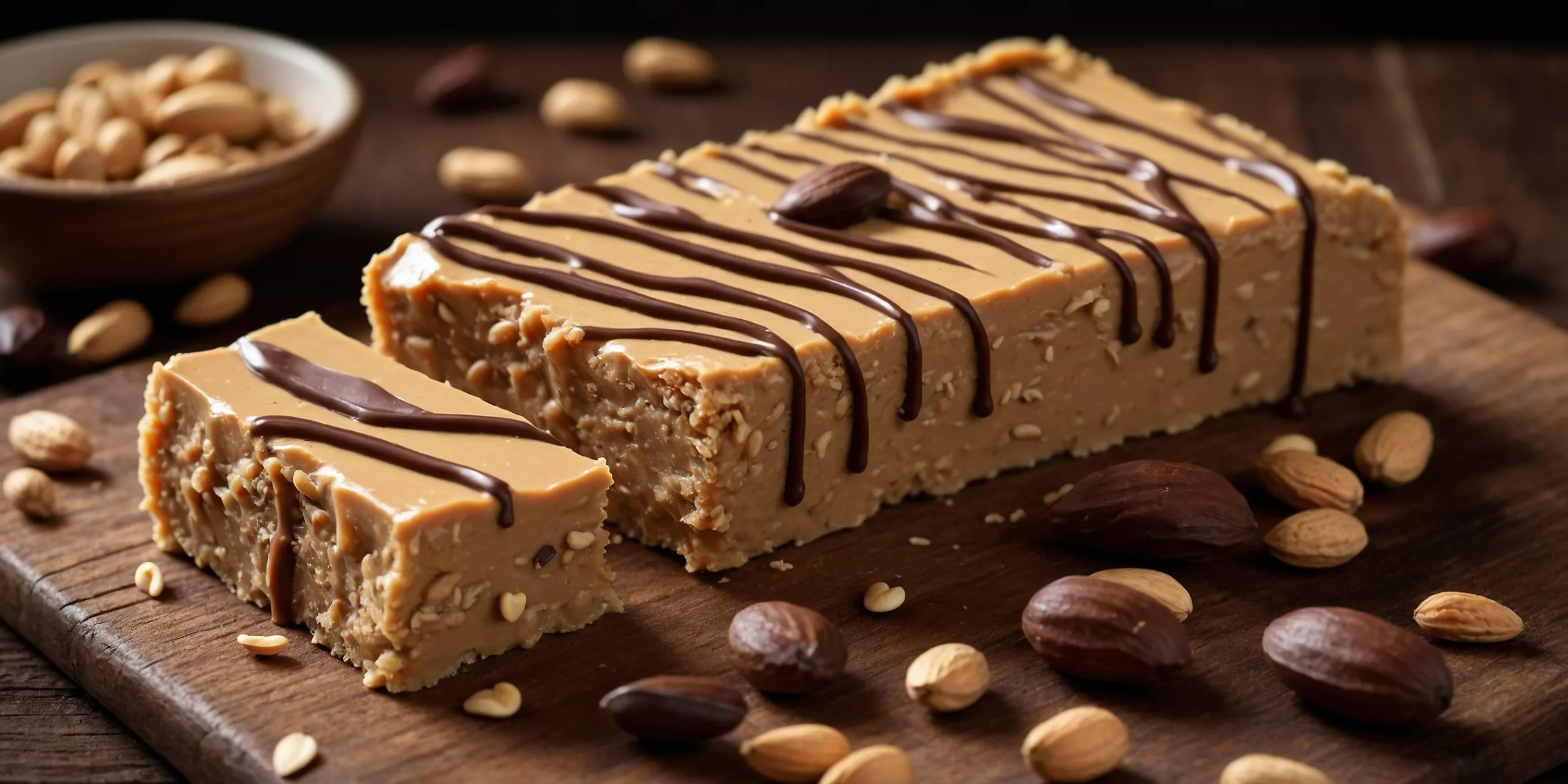 High Protein Erdnussbutter-Riegel