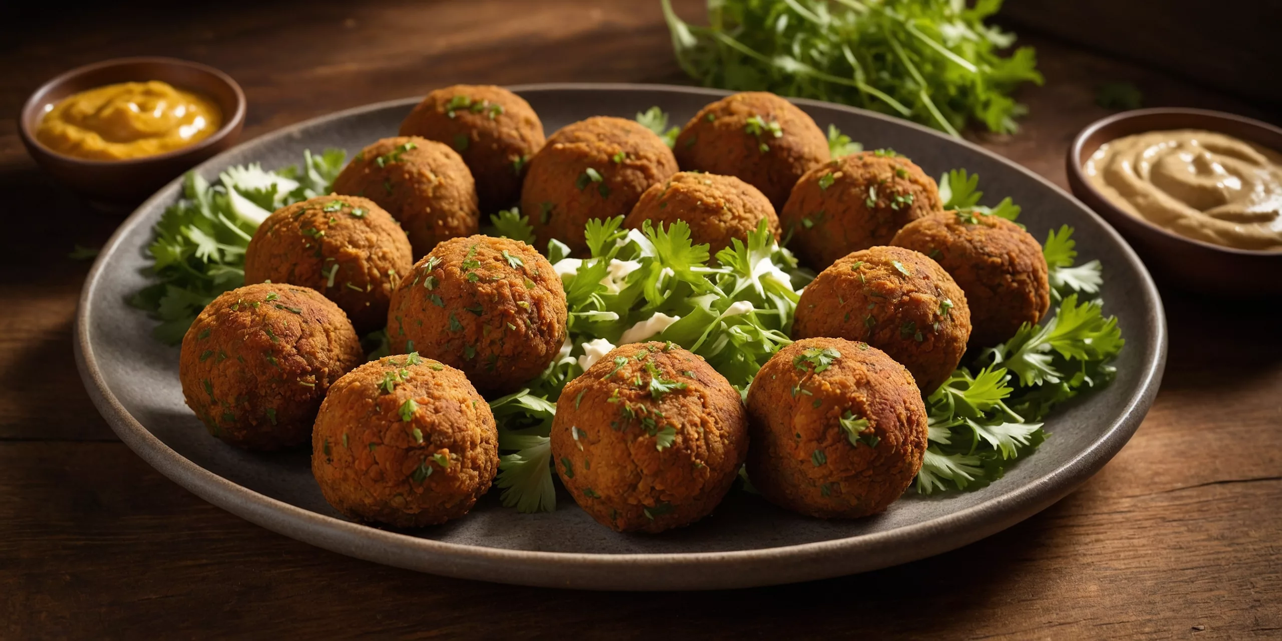 High Protein Falafel