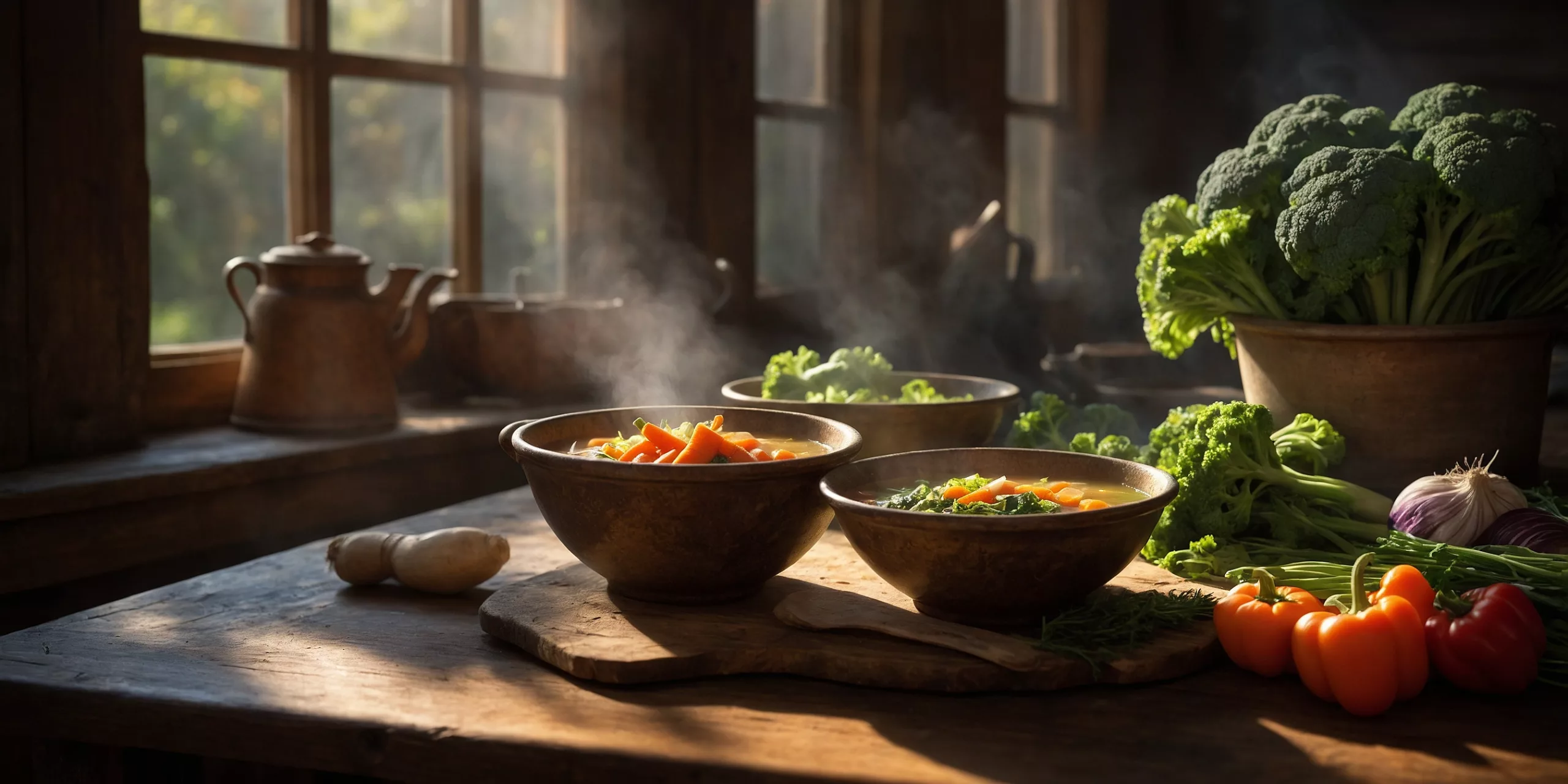 High Protein Gemüsesuppe