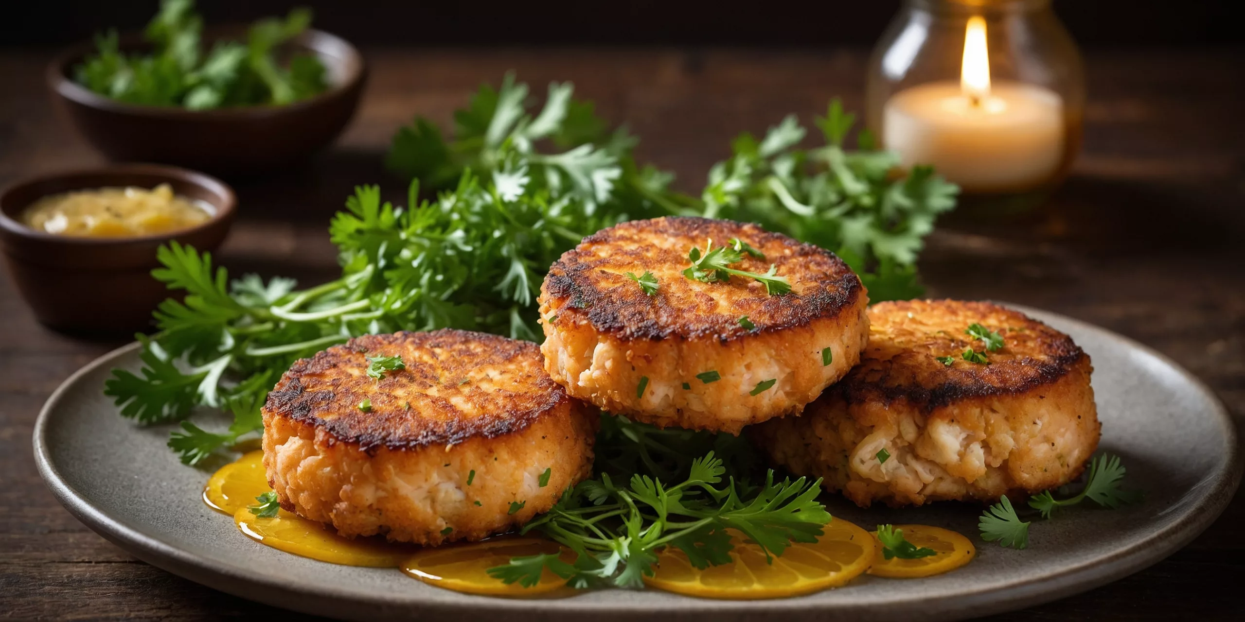 High Protein Lachs-Fischfrikadellen