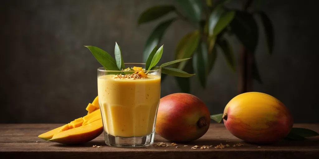 High Protein Mango-Lassi mit Skyr