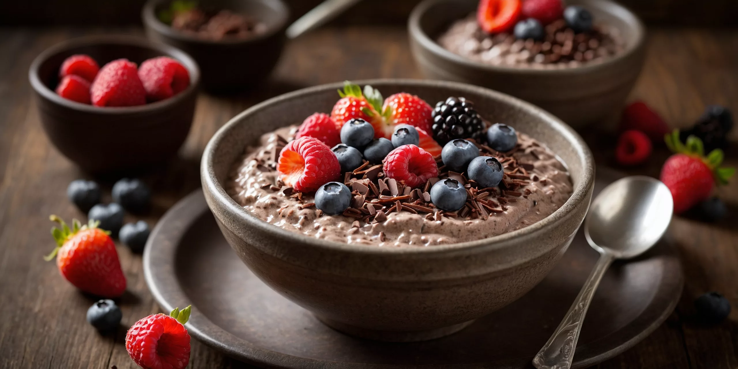 High Protein Schoko-Chia-Pudding