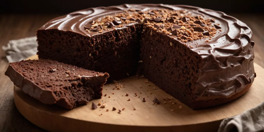 High Protein Schoko-Quark Kuchen