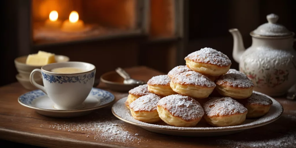 Holländische Poffertjes