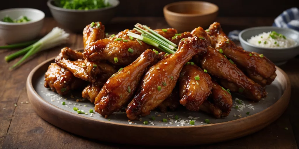 Honig-Knoblauch Chicken Wings