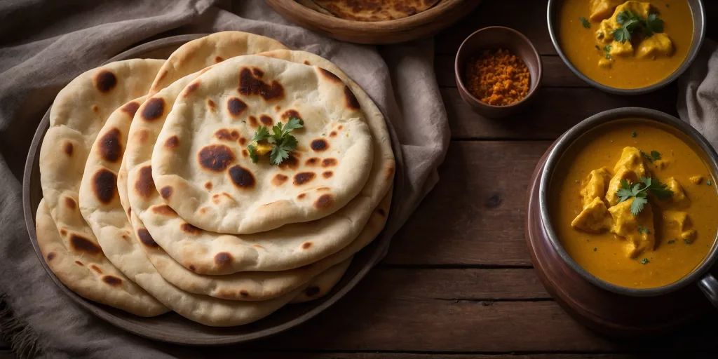 Indische Butter Naan