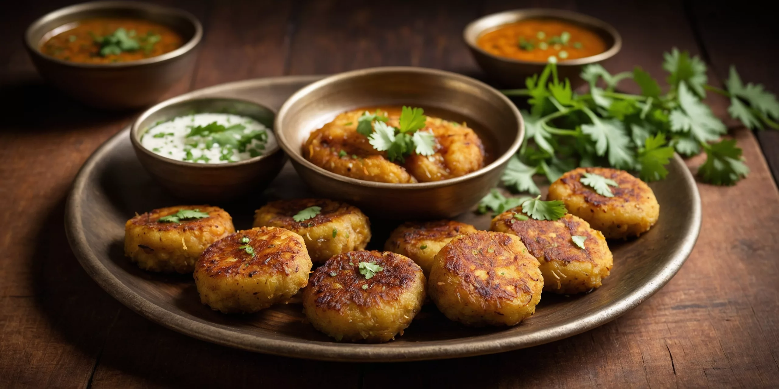 Indisches Aloo Tikki