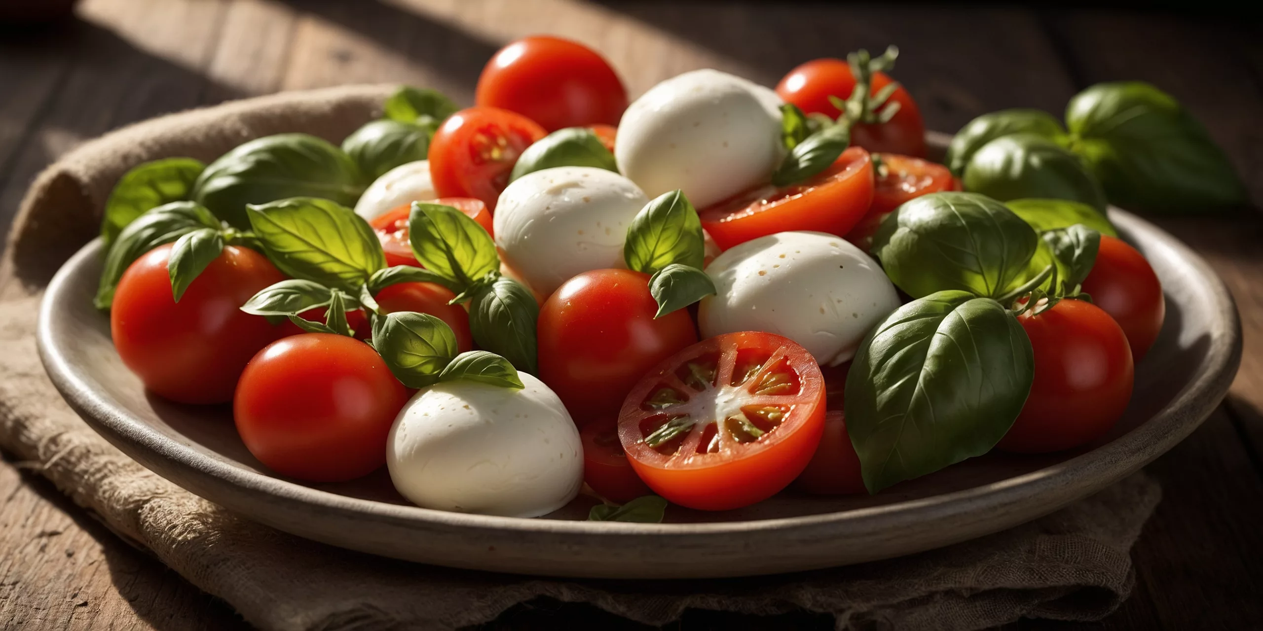 Italienischer Caprese-Salat