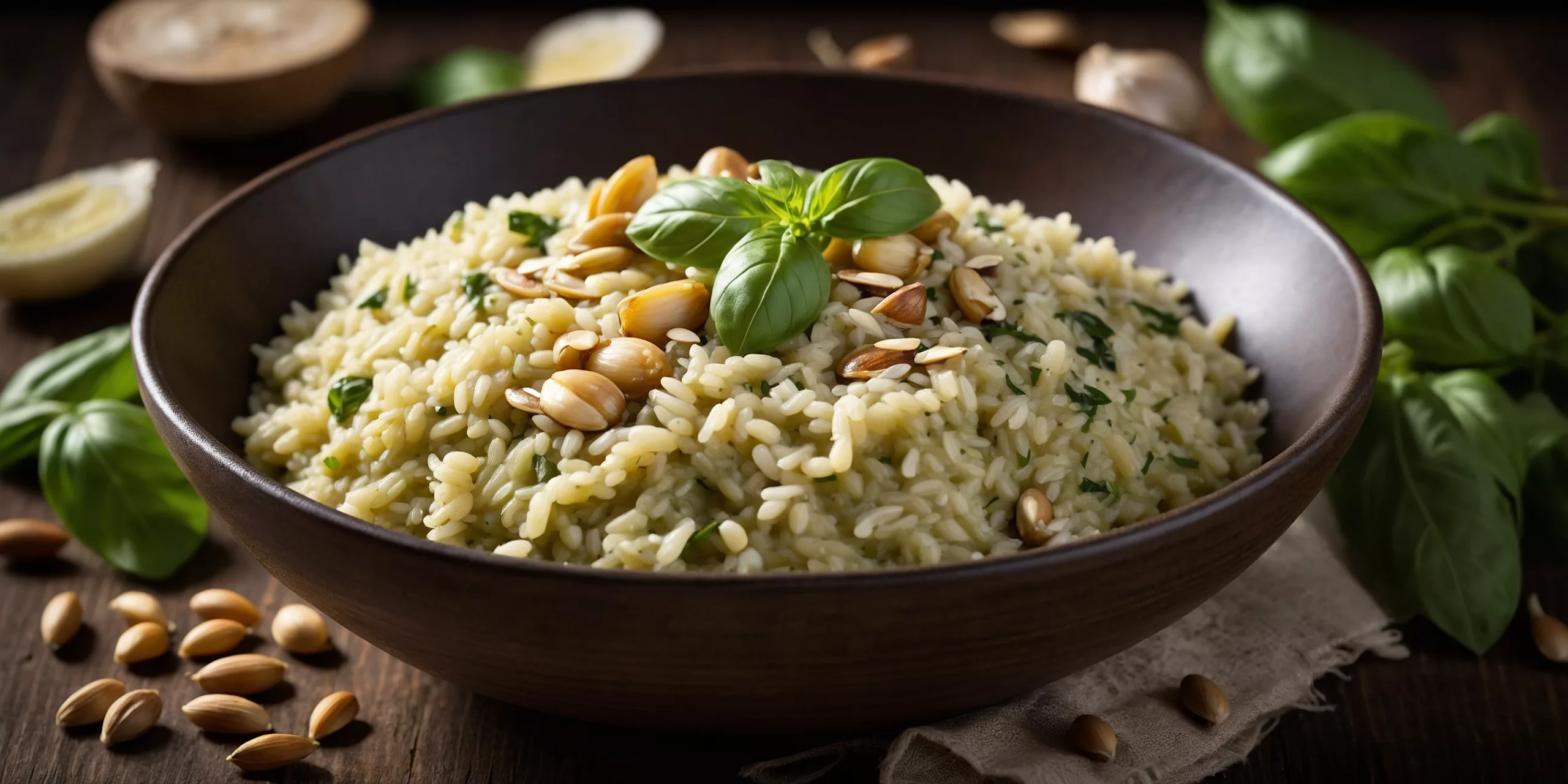 Italienisches Pesto-Risotto