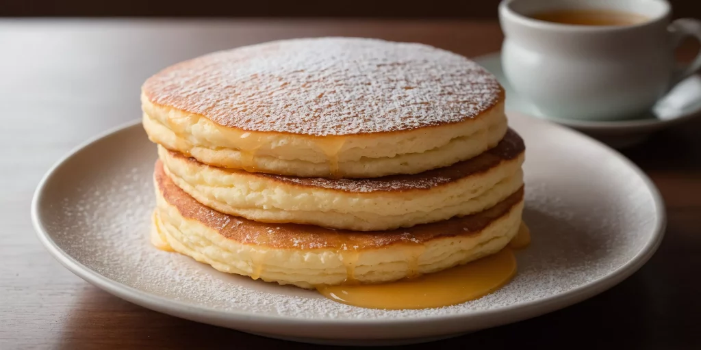 Japanische Soufflé-Pfannkuchen