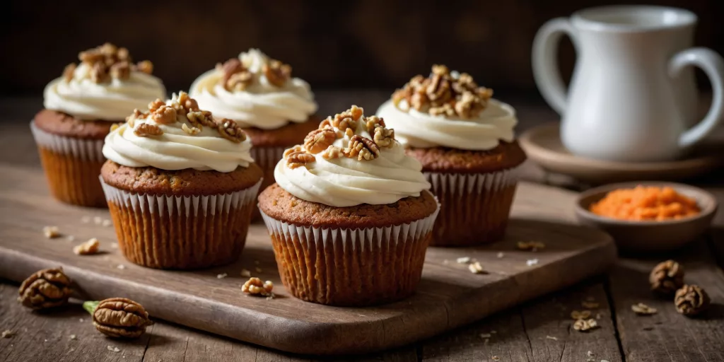 Karotten-Cupcakes