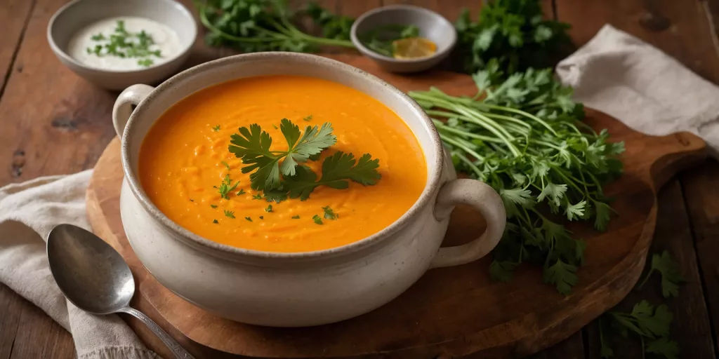 Karotten-Ingwer Suppe