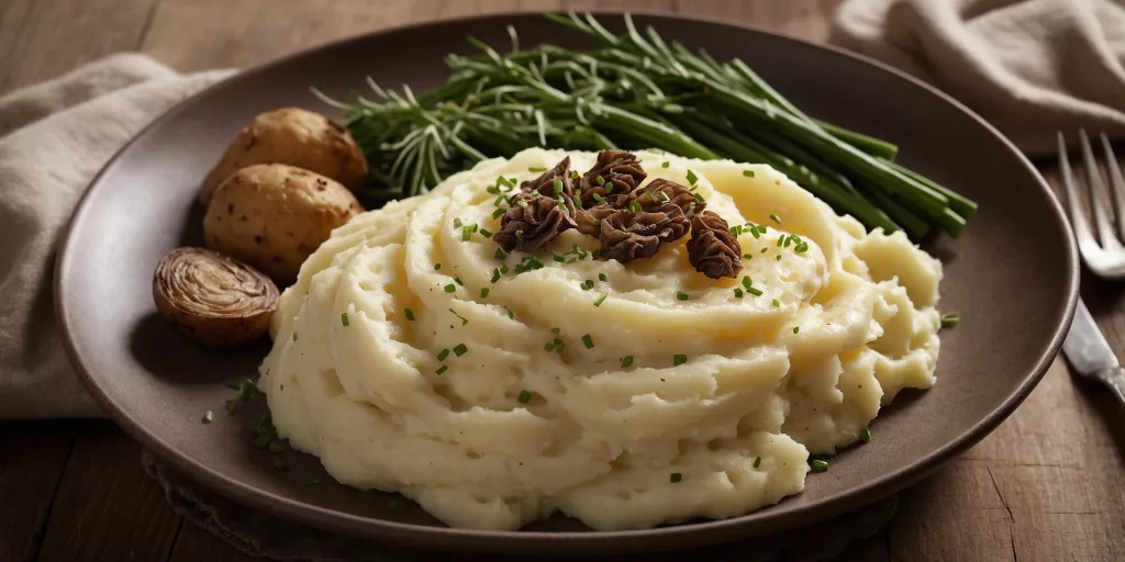 Kartoffelpüree mit Trüffelöl