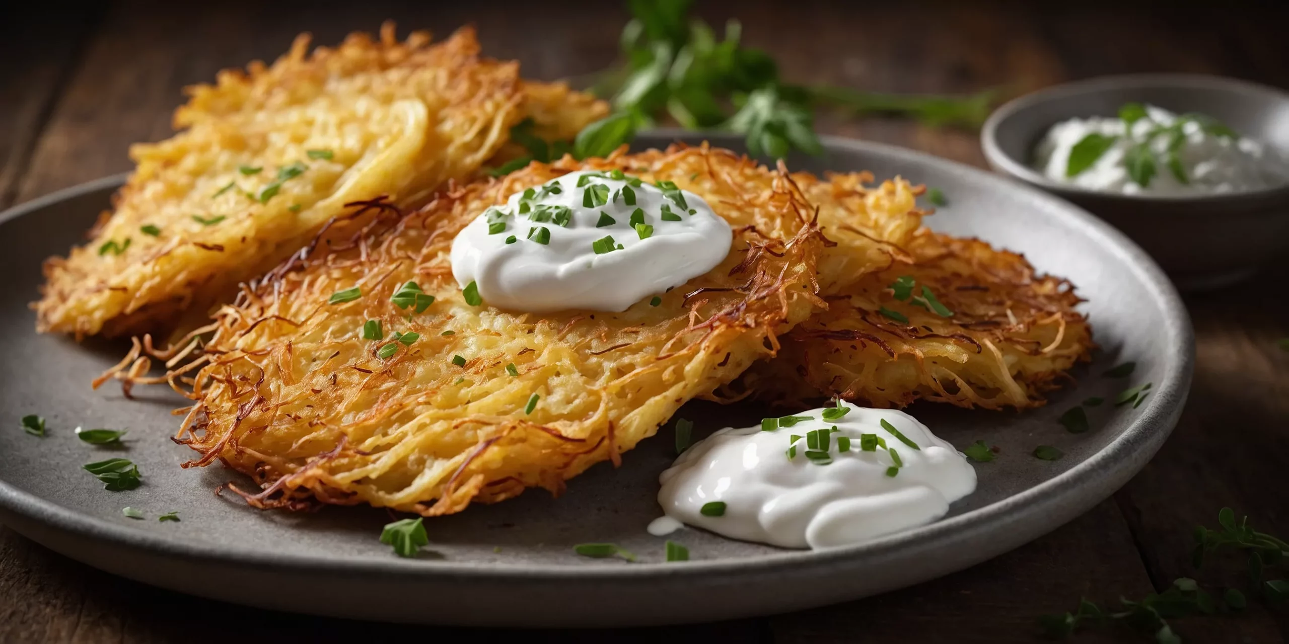 Kartoffelrösti mit Kräuterquark – YummAi Kartoffelrösti mit Kräuterquark – YummAi