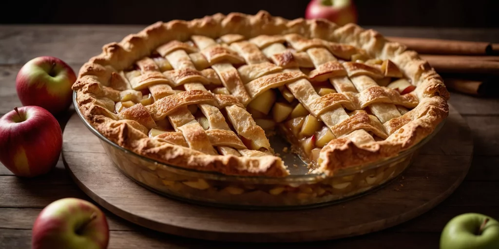 Klassischer Apfelkuchen mit Zimt