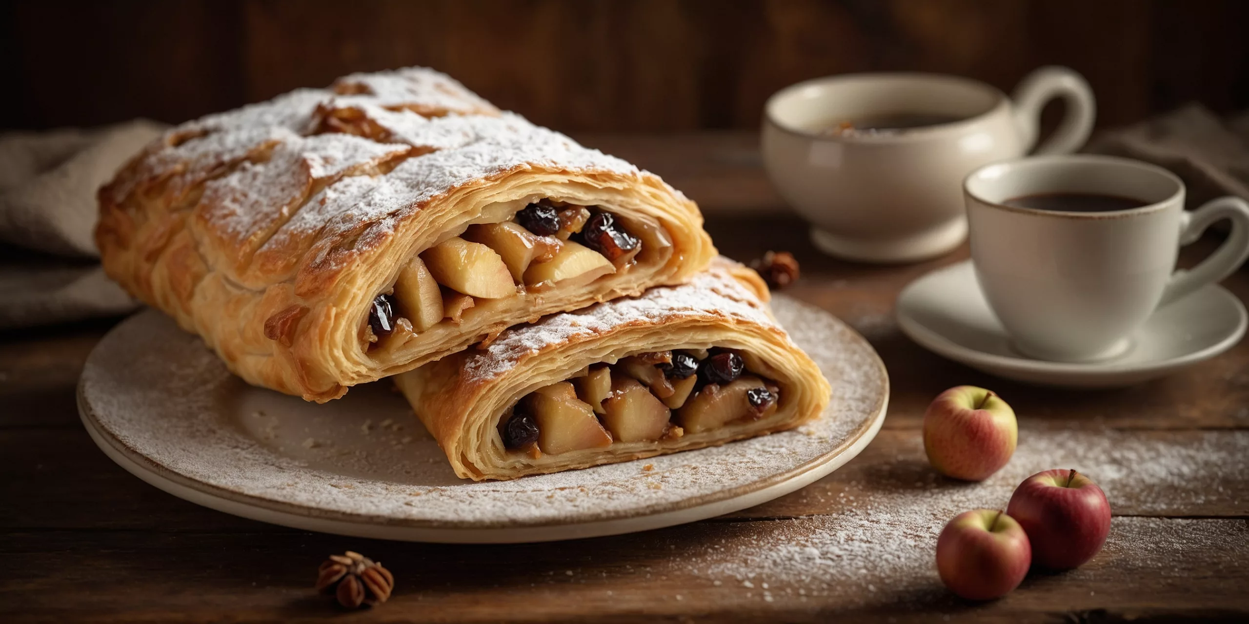 Klassischer Apfelstrudel