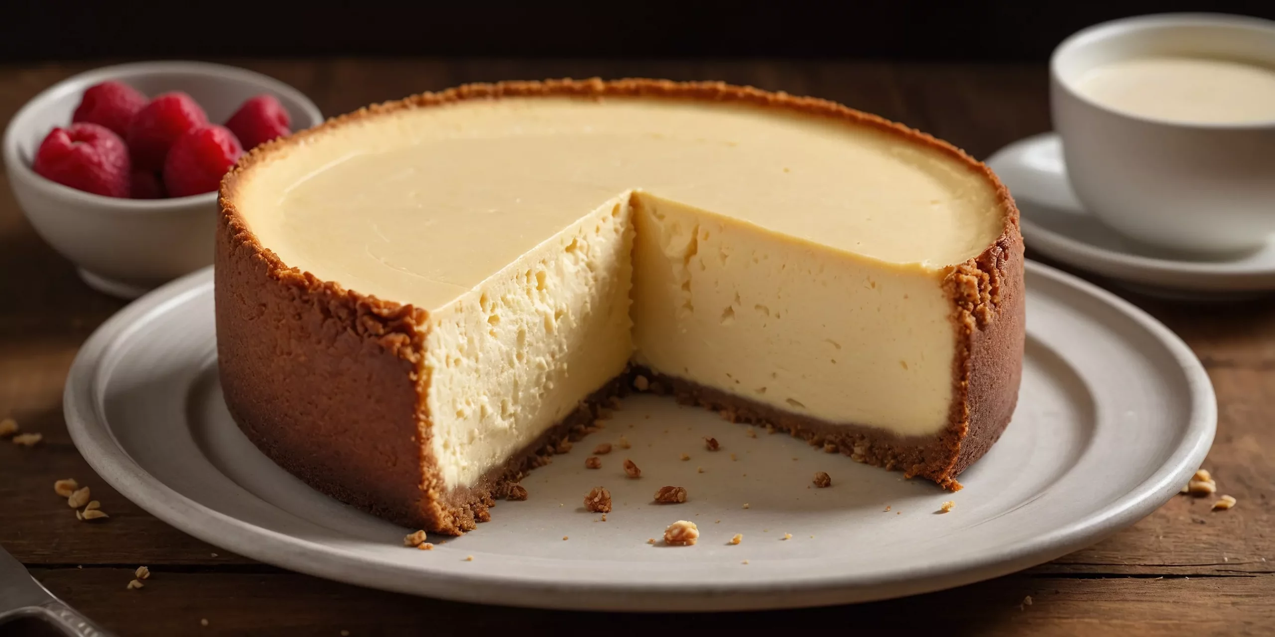 Klassischer Käsekuchen ohne Boden – YummAi