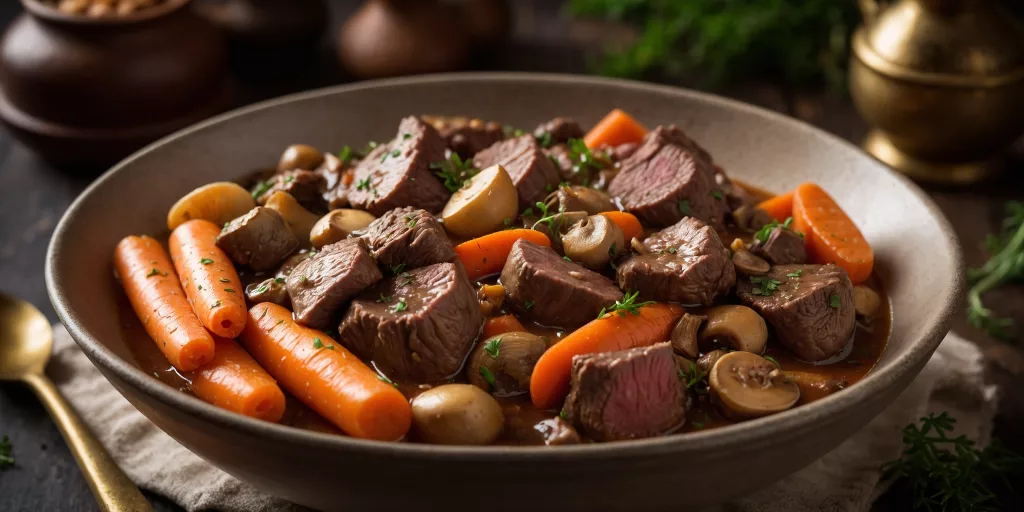 Klassisches Boeuf Bourguignon