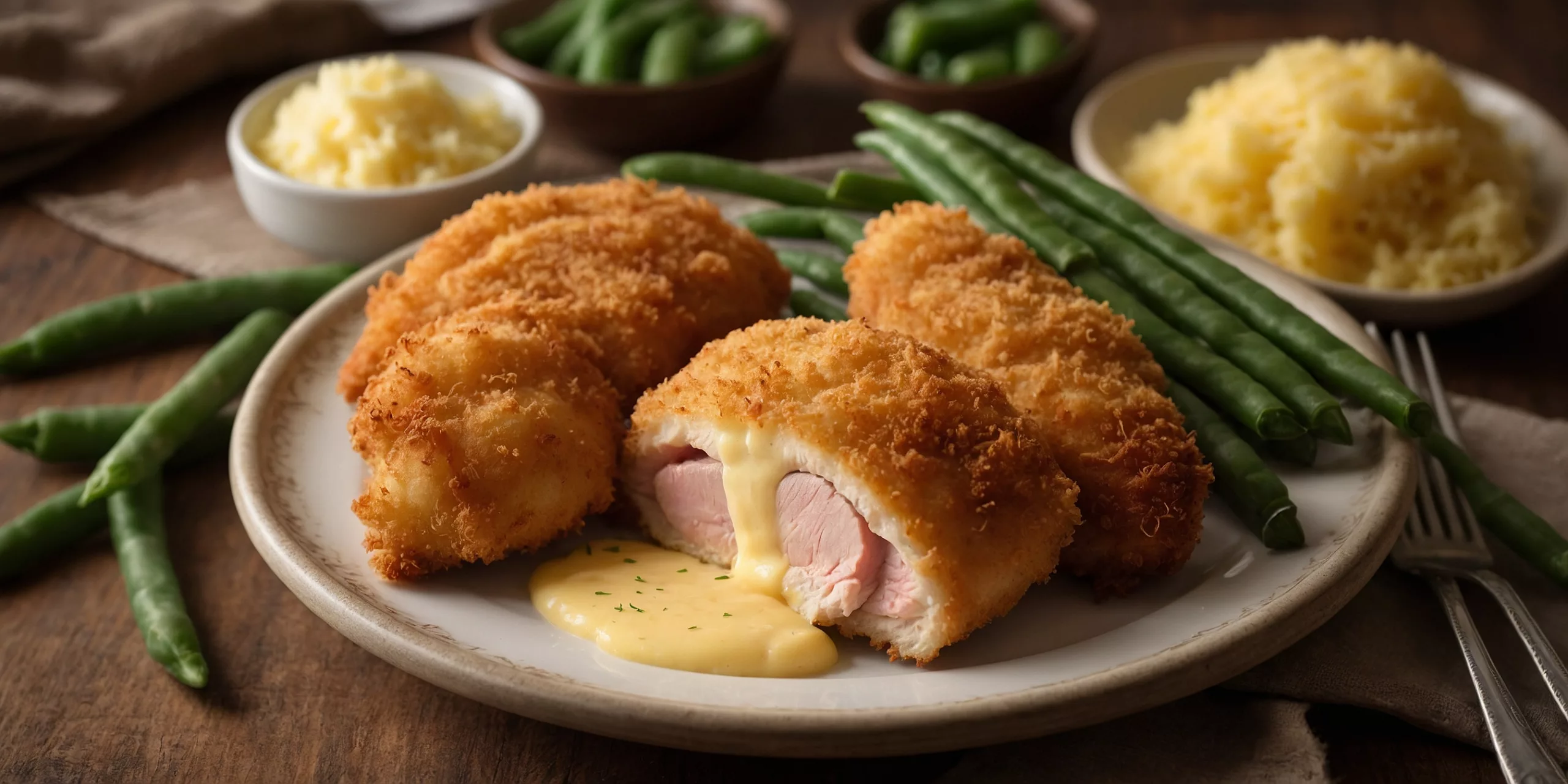 Klassisches Hähnchen-Cordon Bleu – YummAi