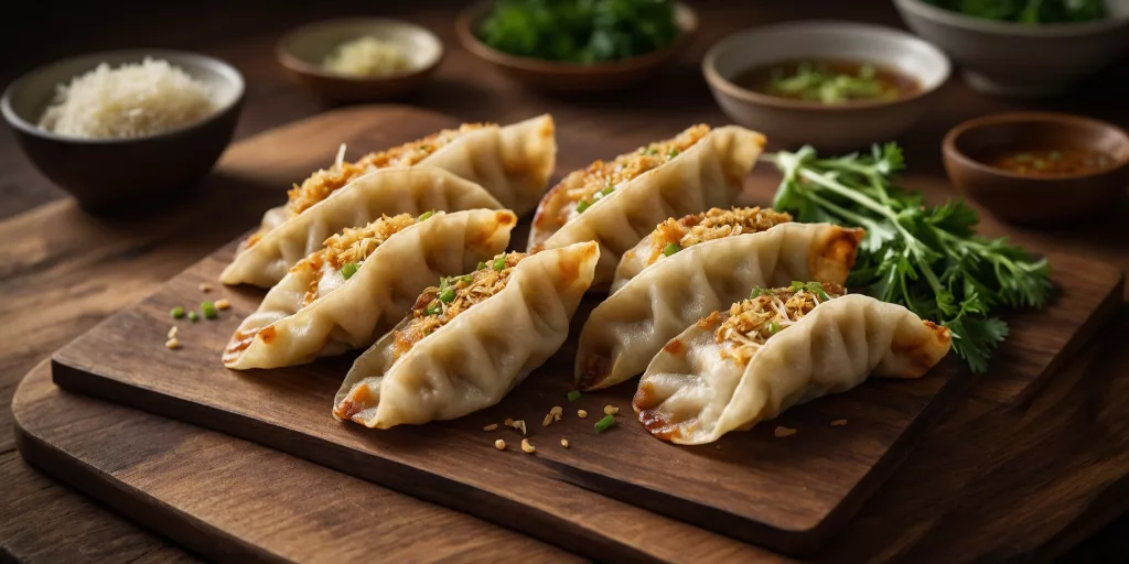 Knusprige Gyoza