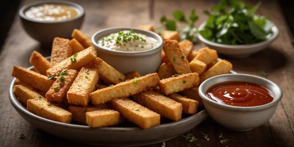 Knusprige Tofu-Pommes